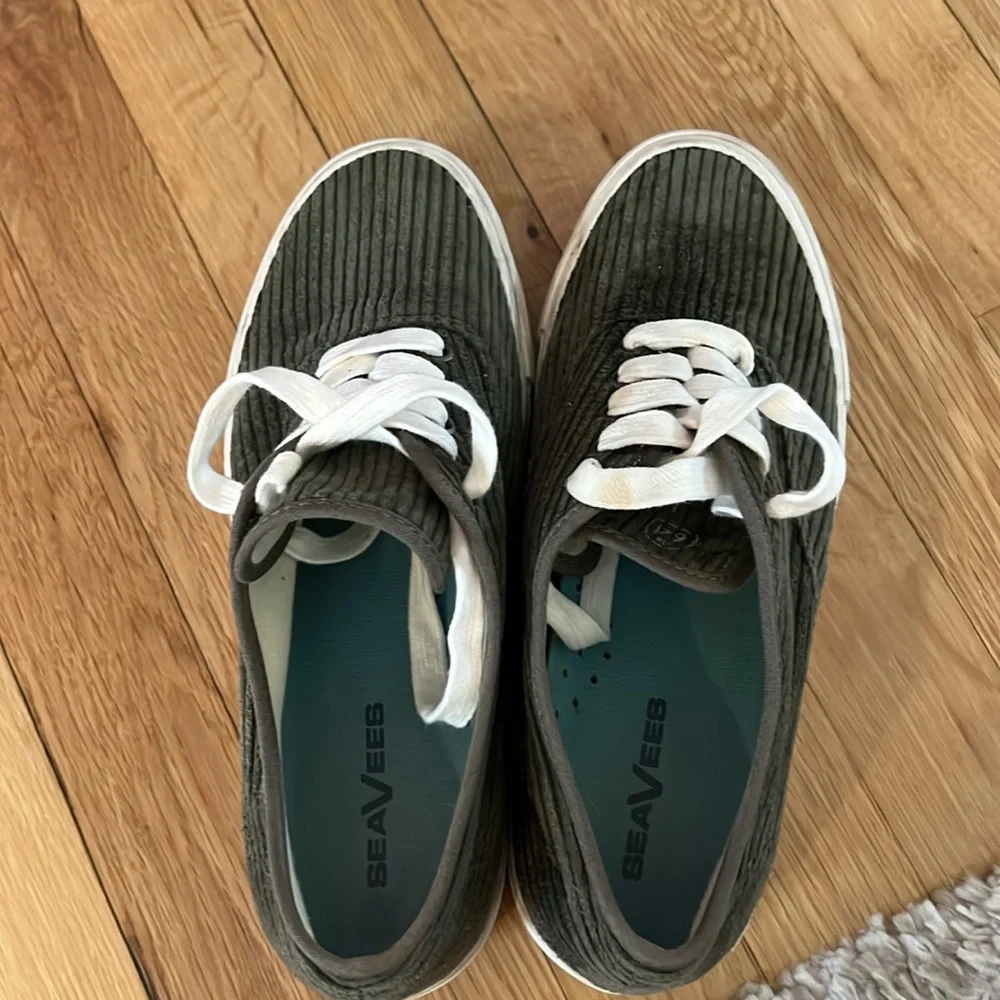 SeaVees Women's Legend Platform Sneaker In Burnt Olive - Picture 5 of 8